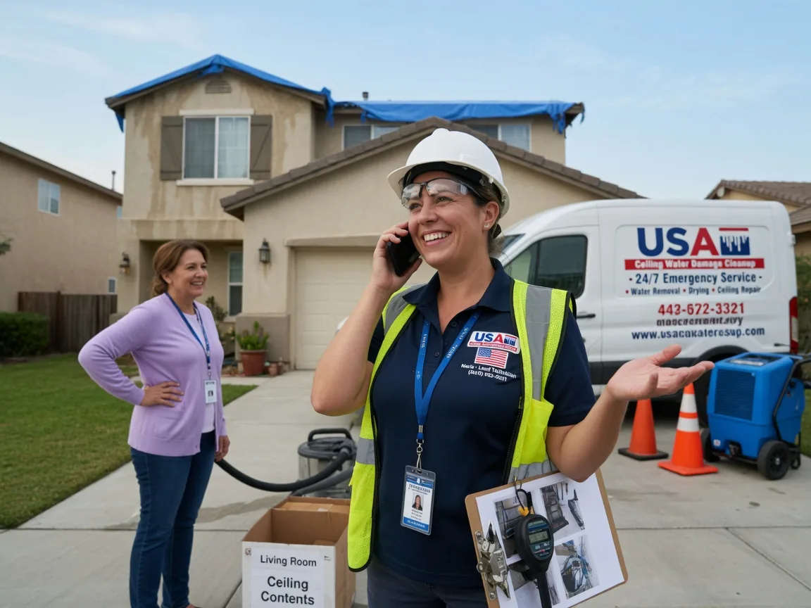 Ceiling Water Damage Restoration Evangeline, LA FAQs